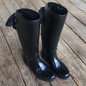 NWT COACH RAIN BOOTS